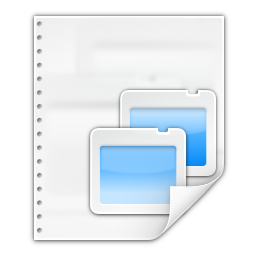 Mimetypes application vnd oasis opendocument presentation Icon, Mimetypes application vnd oasis opendocument presentation,Oxygen 1,System