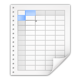 Mimetypes application vnd oasis opendocument spreadsheet Icon, Mimetypes application vnd oasis opendocument spreadsheet,Oxygen 1,System