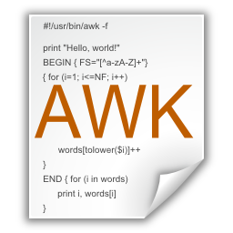 Mimetypes application x awk Icon, Mimetypes application x awk,Oxygen 1,System