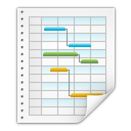 Mimetypes application x kplato Icon, Mimetypes application x kplato,Oxygen 1,System