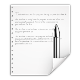Mimetypes application x mswrite Icon, Mimetypes application x mswrite,Oxygen 1,System