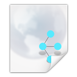 Mimetypes text rdf Icon, Mimetypes text rdf,Oxygen 1,System