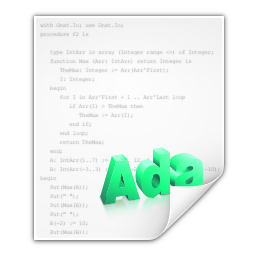 Mimetypes text x adasrc Icon, Mimetypes text x adasrc,Oxygen 1,System