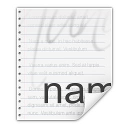 Mimetypes text x authors Icon, Mimetypes text x authors,Oxygen 1,System