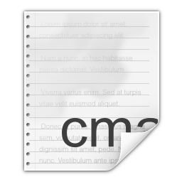 Mimetypes text x cmake Icon, Mimetypes text x cmake,Oxygen 1,System