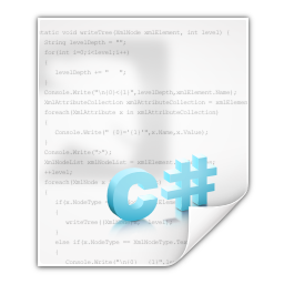 Mimetypes text x csharp Icon, Mimetypes text x csharp,Oxygen 1,System