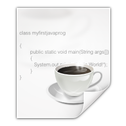 Mimetypes text x java Icon, Mimetypes text x java,Oxygen 1,System