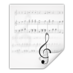 Mimetypes text x lilypond Icon, Mimetypes text x lilypond,Oxygen 1,System