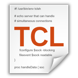 Mimetypes text x tcl Icon, Mimetypes text x tcl,Oxygen 1,System
