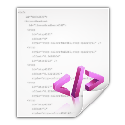 Mimetypes text xml Icon, Mimetypes text xml,Oxygen 1,System