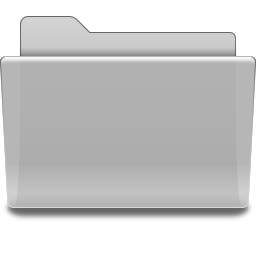 Places folder grey Icon, Places folder grey,Oxygen 1,System