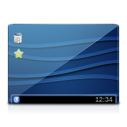 Places user desktop Icon, Places user desktop,Oxygen 1,System