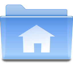 Places user home Icon, Places user home,Oxygen 1,System