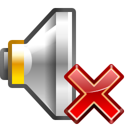 Status audio volume muted Icon, Status audio volume muted,Oxygen 1,System