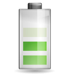 Status battery 060 Icon, Status battery 060,Oxygen 1,System