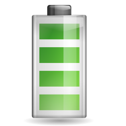 Status battery 100 Icon, Status battery 100,Oxygen 1,System