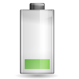 Status battery caution Icon, Status battery caution,Oxygen 1,System