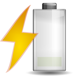 Status battery charging low Icon, Status battery charging low,Oxygen 1,System