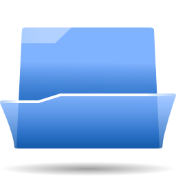 Status folder open Icon, Status folder open,Oxygen 1,System