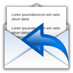 Status mail replied Icon, Status mail replied,Oxygen 1,System