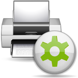 Status printer printing Icon, Status printer printing,Oxygen 1,System