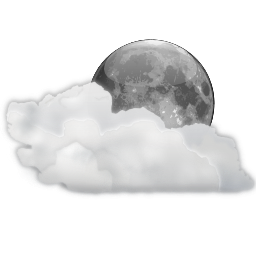 Status weather clouds night Icon, Status weather clouds night,Oxygen 1,System
