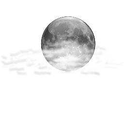 Status weather few clouds night Icon, Status weather few clouds night,Oxygen 1,System