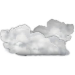 Status weather many clouds Icon, Status weather many clouds,Oxygen 1,System