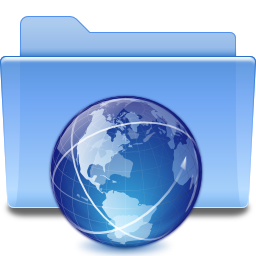 Places folder remote Icon, Places folder remote,Oxygen,System