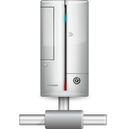 Places network server Icon, Places network server,Oxygen,System