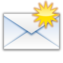 Status mail unread new Icon, Status mail unread new,Oxygen,System