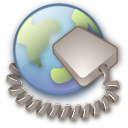 Dialup networking Icon, Dialup networking,Pastel,System