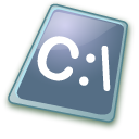 Dos batch file Icon, Dos batch file,Pastel,System
