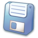 Floppy Icon, Floppy,Pastel,System