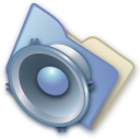 Folder music Icon, Folder music,Pastel,System