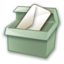 Mailbox 1 Icon, Mailbox 1,Pastel,System