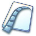 Movie clip Icon, Movie clip,Pastel,System