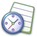 Scheduled tasks Icon, Scheduled tasks,Pastel,System
