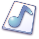 Wave file Icon, Wave file,Pastel,System