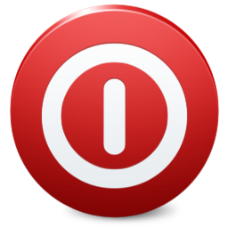 Sign Shutdown Icon, Sign Shutdown,Phuzion,System