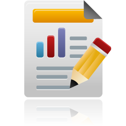 custom reports Icon, custom reports,Pretty Office 6,System