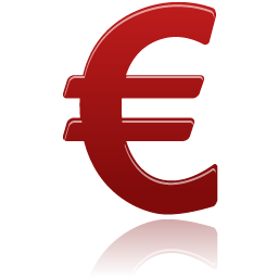 euro Icon, euro,Pretty Office 6,System