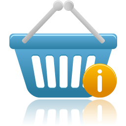 shopping basket info Icon, shopping basket info,Pretty Office 6,System
