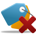 Bookmark delete Icon, Bookmark delete,Pretty Office 7,System