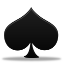 Game spades Icon, Game spades,Pretty Office 7,System