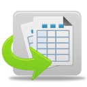 Generate tables Icon, Generate tables,Pretty Office 7,System