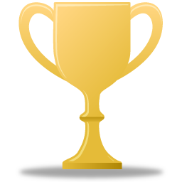 Trophy gold Icon, Trophy gold,Pretty Office 7,System