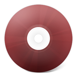 CD rouge Icon, CD rouge,Pulse Pack,System