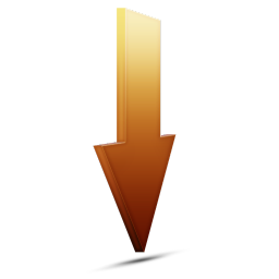 Download orange Icon, Download orange,Pulse Pack,System