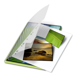 Mes photos vert Icon, Mes photos vert,Pulse Pack,System